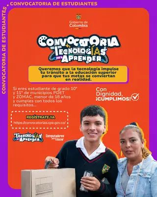 Lanzamiento de Convocatoria de Estudiantes
