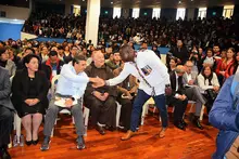 Entrega equipos en Pasto, Nari&ntilde;o