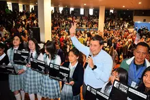 Entrega equipos en Pasto, Nari&ntilde;o 