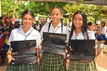 Entrega de equipos en Tierralta, C&oacute;rdoba 
