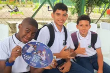 Entrega de computadores en Apartad&oacute;, Antioquia
