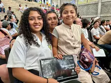 Entrega de computadores en Belalc&aacute;zar, Caldas