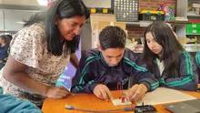 Estudiantes de la Instituci&oacute;n Educativa, IED Chuniza de Bogot&aacute;