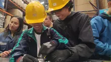 Estudiantes de la Instituci&oacute;n Educativa, IED Chuniza de Bogot&aacute;