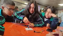 Estudiantes de la Instituci&oacute;n Educativa, IED Chuniza de Bogot&aacute;