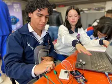 Taller con estudiantes del IE Integrado de Soacha