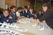 Taller con estudiantes del IED Ignacio Pescado de Choach&iacute;
