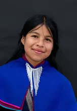 Estudiantes y docentes de la IE Misak Mama Manuela