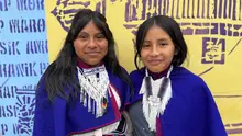 Estudiantes y docentes de la IE Misak Mama Manuela
