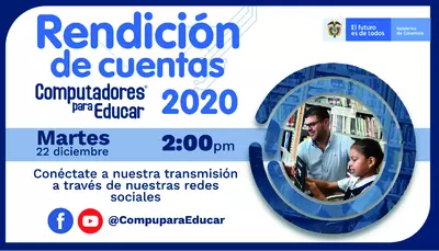Computadores para Educar rindi&oacute; cuentas a la ciudadan&iacute;a