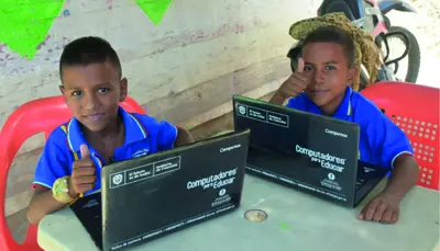 Comprados 934 computadores nuevos para los ni&ntilde;os del Cesar: Karen Abudinen, ministra TIC