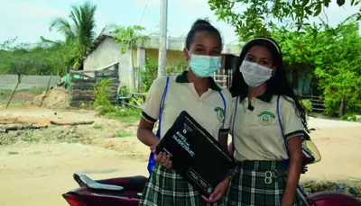 Comprados cerca de 2.700 computadores nuevos para los ni&ntilde;os de Atl&aacute;ntico: Karen Abudinen, ministra TIC