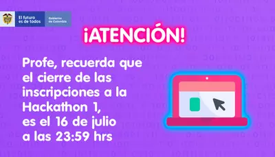 1&ordf; Hackathon: una oportunidad para docentes y estudiantes de  materializar sus ideas innovadoras