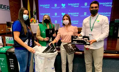 Cerca de 46 toneladas de basura electr&oacute;nica entrega Antioquia