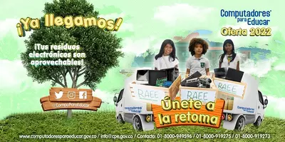 No todos los residuos electr&oacute;nicos son basura: Computadores para Educar