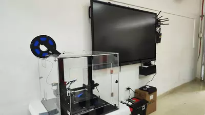 Huila: Colegio fue dotado con laboratorio de innovaci&oacute;n y elementos tecnol&oacute;gicos