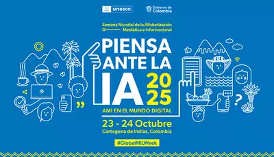 Colombia ser&aacute; sede de la Semana Mundial de Alfabetizaci&oacute;n Medi&aacute;tica e Informacional 2025 de la UNESCO