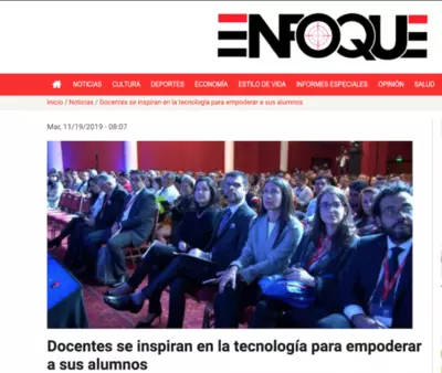 Docentes se inspiran en la tecnolog&iacute;a para empoderar a sus alumnos