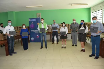 La ruta de Computadores para Educar continu&oacute; este s&aacute;bado en Santander y Cesar