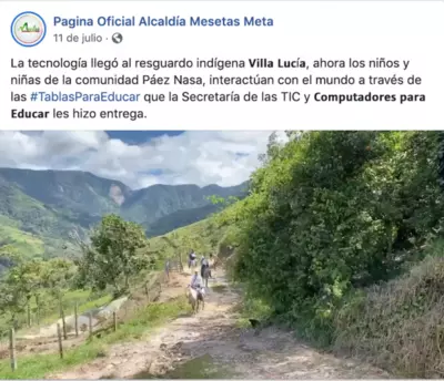 La tecnolog&iacute;a lleg&oacute; al resguardo ind&iacute;gena ????? ???&iacute;?