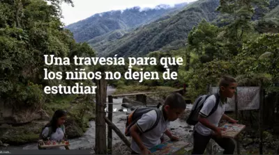 Una traves&iacute;a para que los ni&ntilde;os no dejen de estudiar