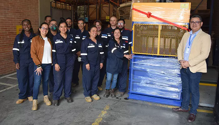 Lleg&oacute; m&aacute;quina compactadora de residuos electr&oacute;nicos