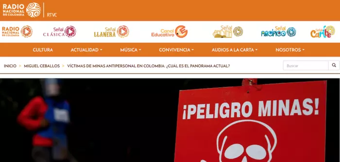 V&iacute;ctimas de minas antipersonal en Colombia: &iquest;cu&aacute;l es el panorama actual?