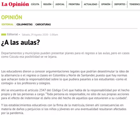 &iquest;A las aulas?