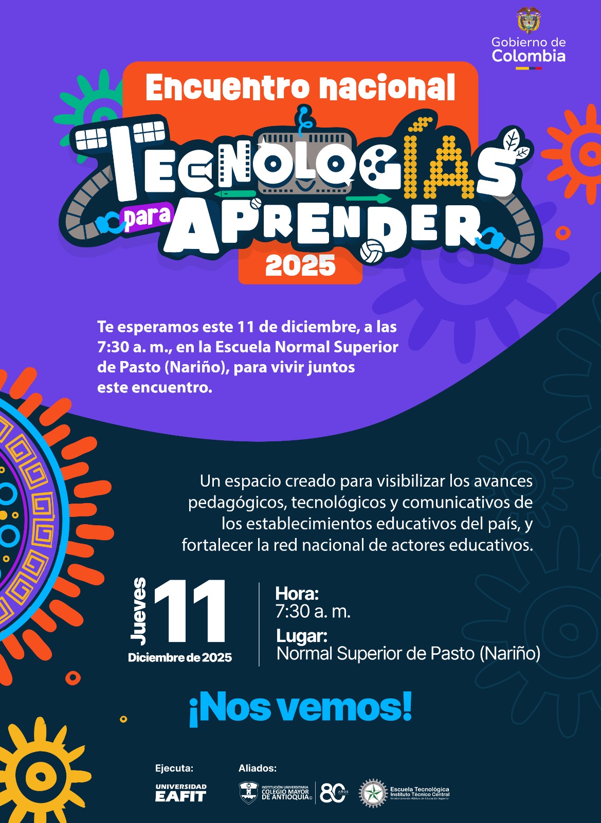 Encuentro Nacional de Tecnolog&iacute;as para Aprender